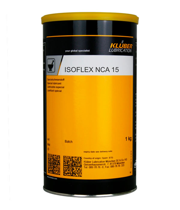 ISOFLEX NCA 15 Высококачественная смазка для подшипников шпинделей и опорных поверхностей