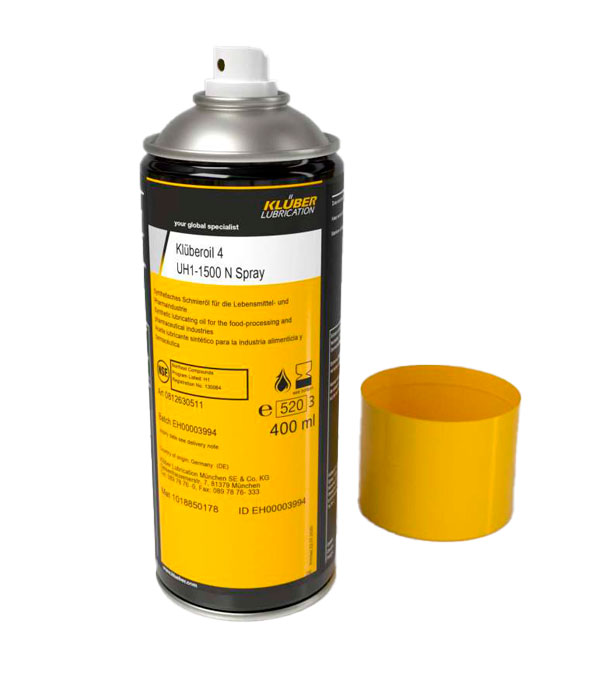 Пищевое масло Kluberoil 4 UH1-15 Spray